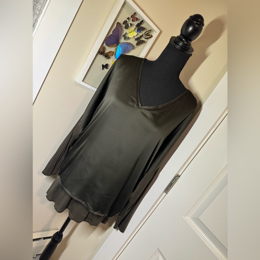 Dark Green Top